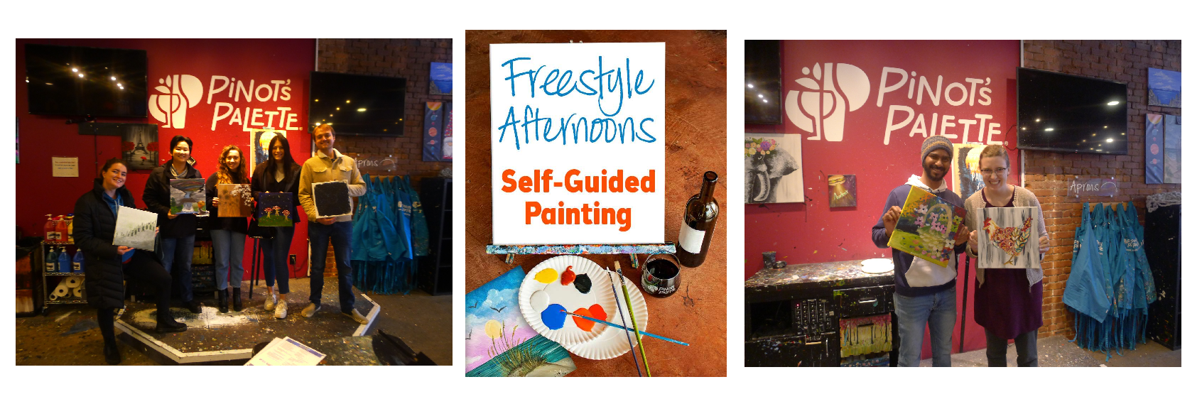 Open Studio - Self Guided Masterpieces!